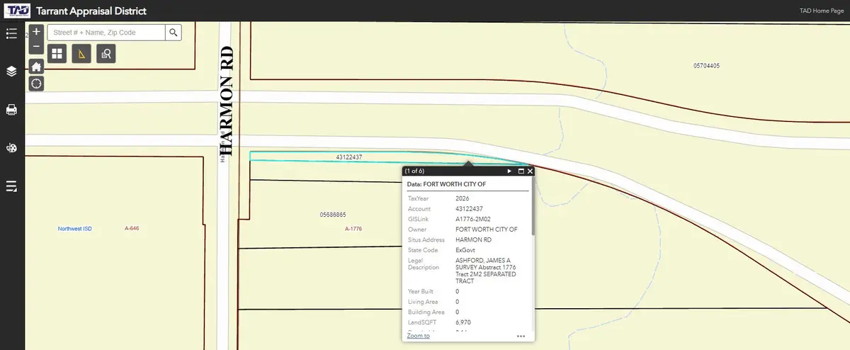 0 Harmon Road, Haslet, TX 76177 - #1