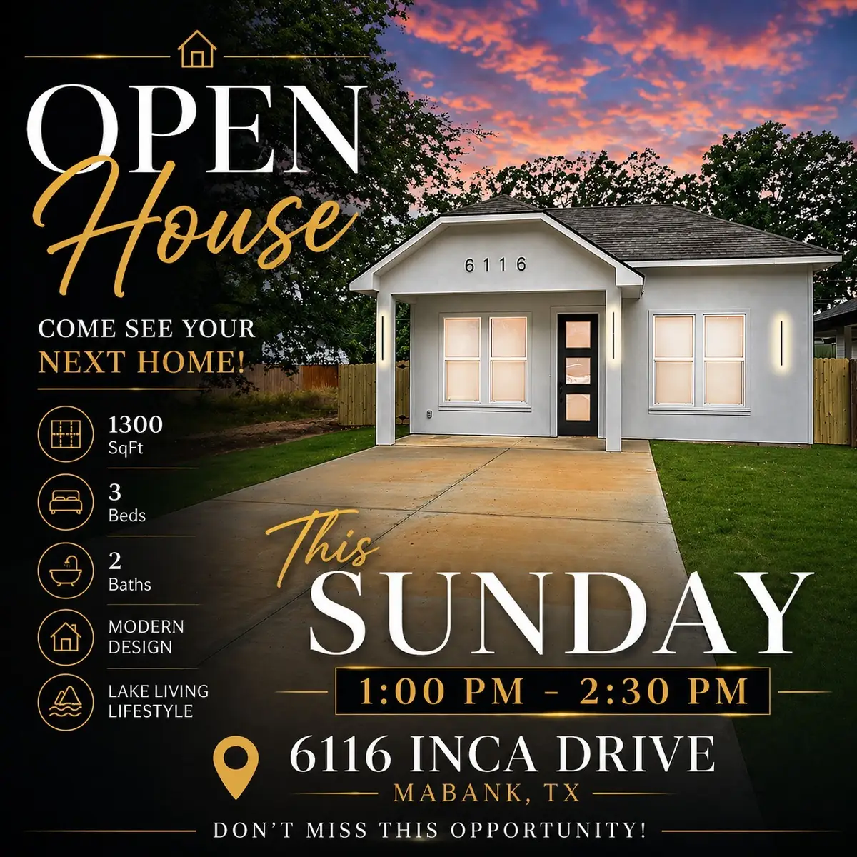6116 Inca Drive, Mabank, TX 75156 - #1