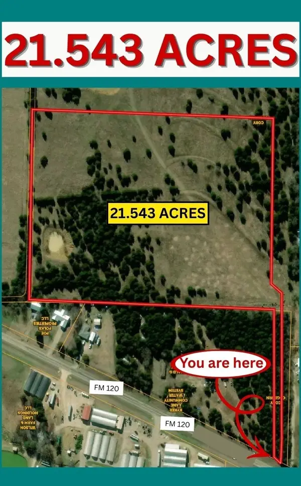 21.543 Acres W Fm 120 Highway, Pottsboro, TX 75076