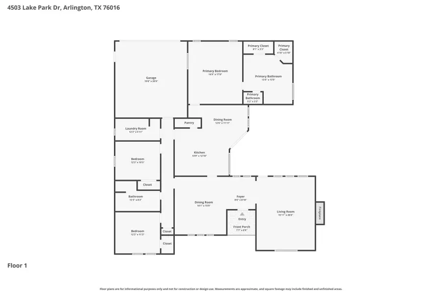 4503 Lake Park Drive, Arlington, TX 76016 - #2