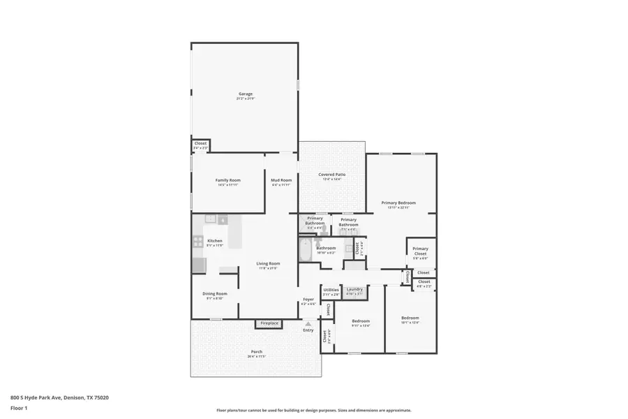 800 S Hyde Park Avenue, Denison, TX 75020 - #2