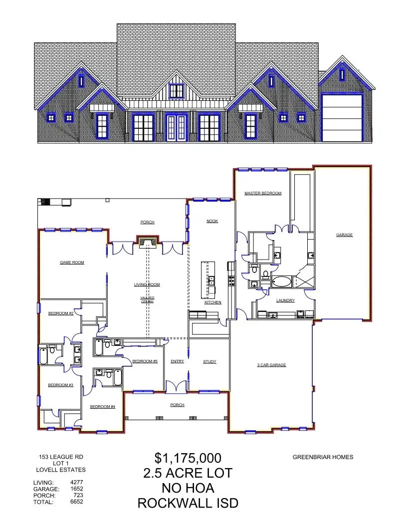 153 League Road, McLendon Chisholm, TX 75032 - #1