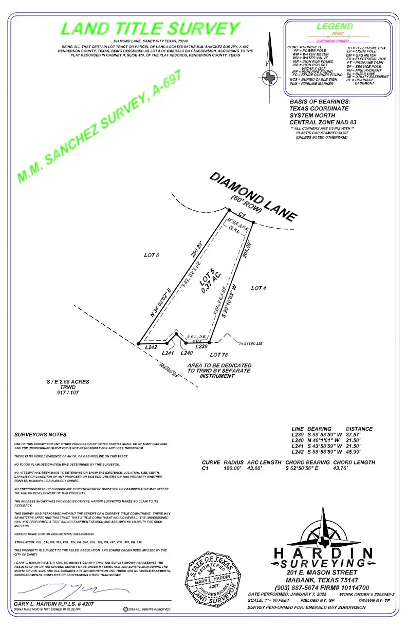 0 Diamond Lane, Caney City, TX 75148 - #2