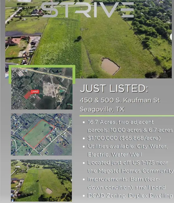 450 & 500 Kaufman Street S, Seagoville, TX 75159