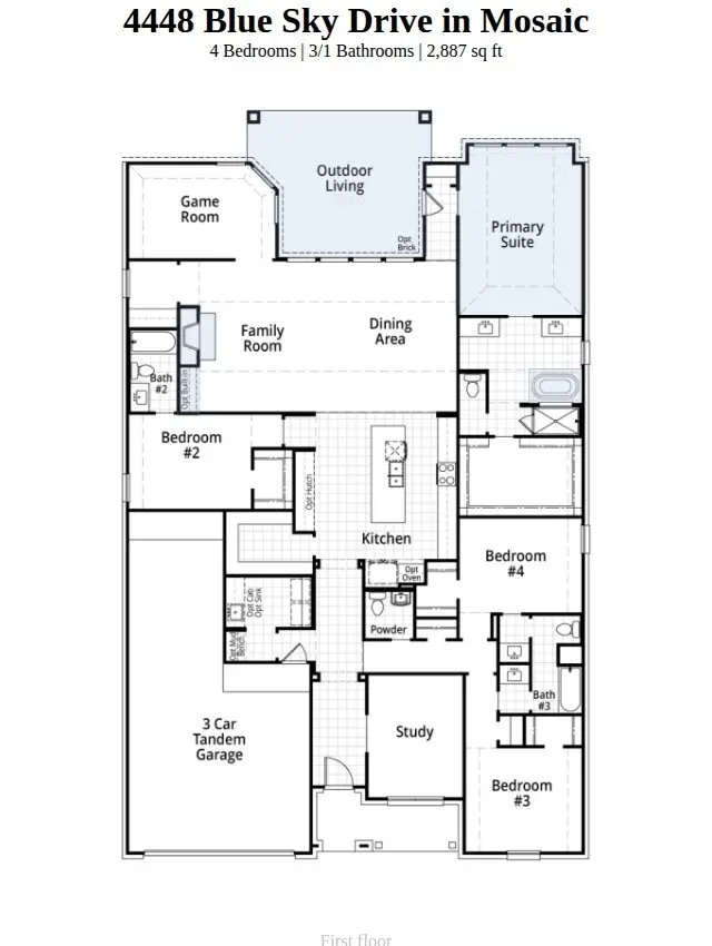 4448 Blue Sky Drive, Celina, TX 75078 - #2