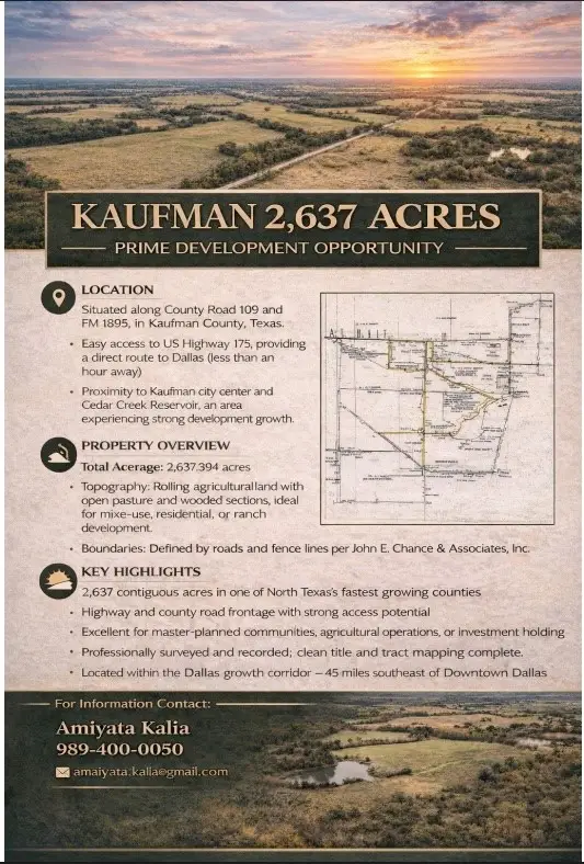 13358 County Road 109, Kaufman, TX 75142