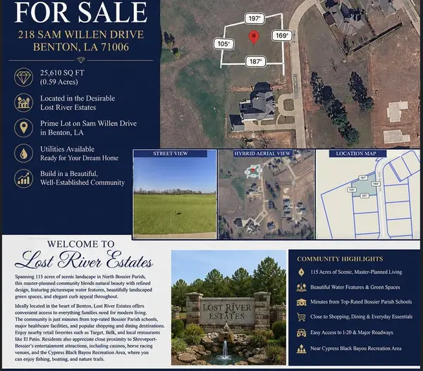 218 Sam Willen Drive, Benton, LA 71006