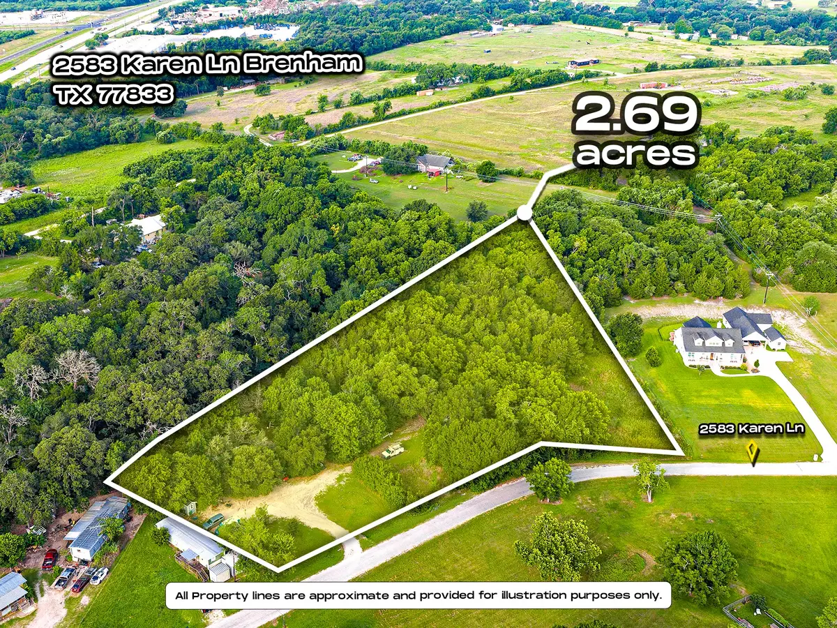 2583 Karen Lane, Brenham, TX 77833 - #1