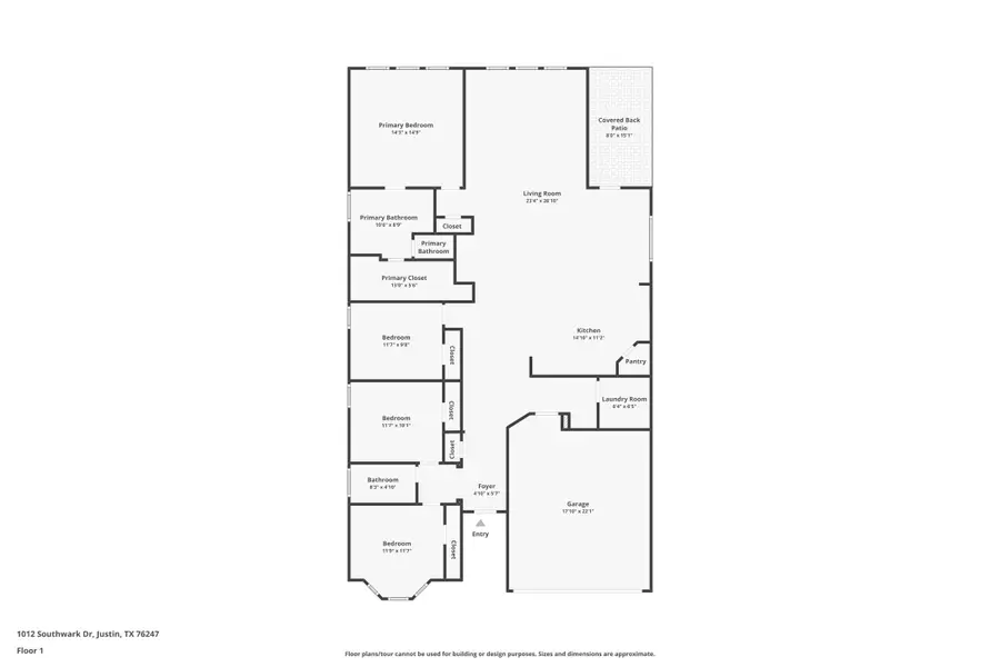 1012 Southwark Drive, Justin, TX 76247 - #2