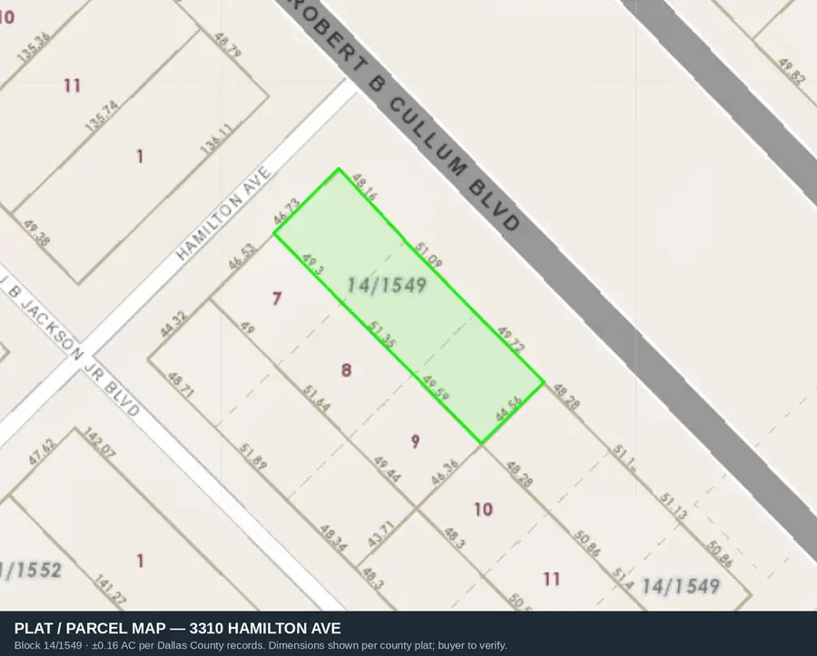 3310 Hamilton Avenue, Dallas, TX 75210 - #3