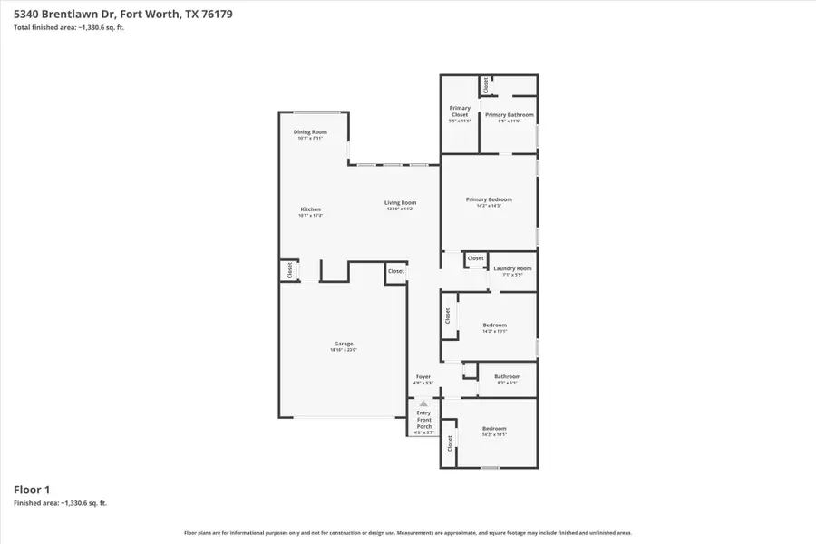 5340 Brentlawn Drive, Fort Worth, TX 76179 - #3