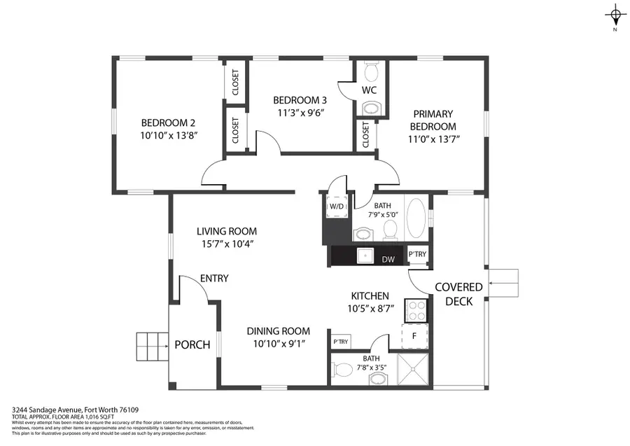 3244 Sandage Avenue, Fort Worth, TX 76109 - #3