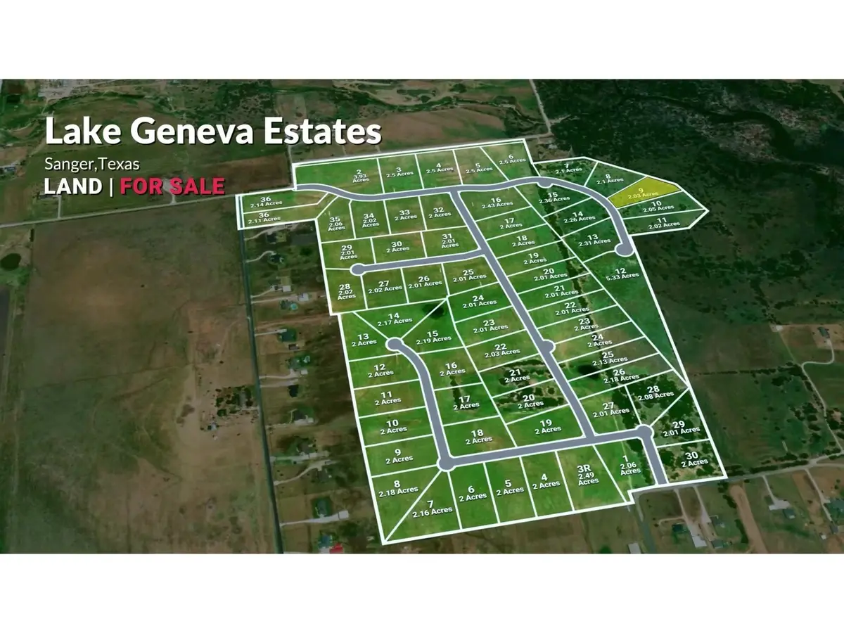Lot 9 Lake Superior Drive, Sanger, TX 76266 - #1
