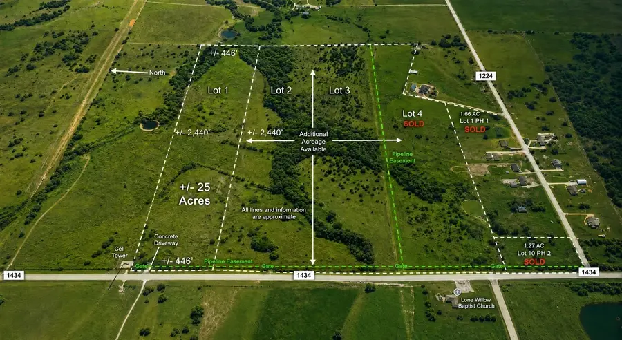 3757 Fm 1434 #Lot 1, Cleburne, TX 76033 - #3