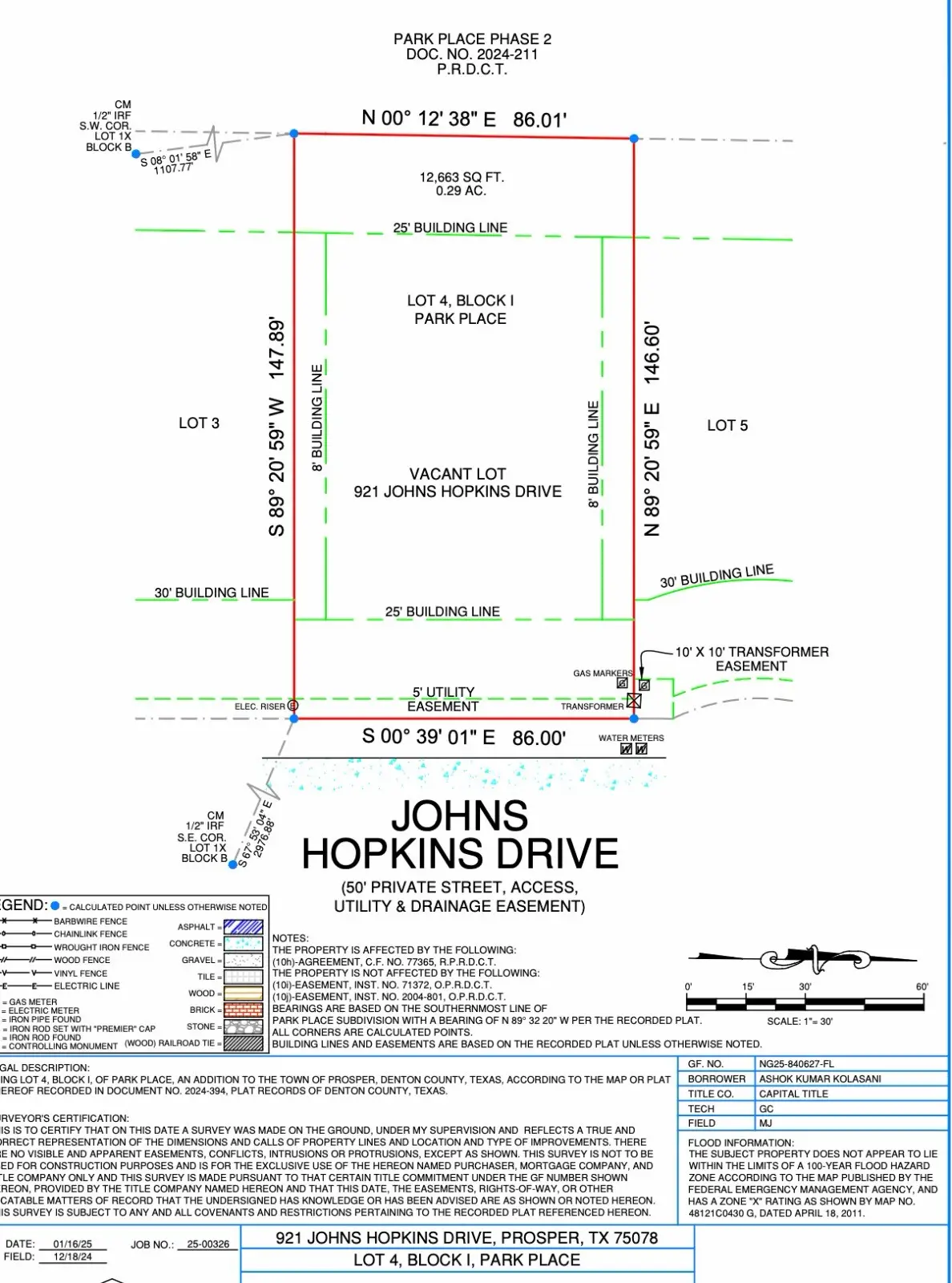 921 Johns Hopkins Drive, Prosper, TX 75078 - #1