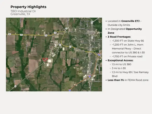 TBD Industrial Drive, Greenville, TX 75401