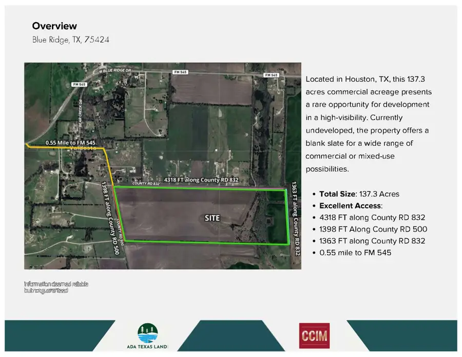 TBD 137.3AC County Road 832, Blue Ridge, TX 75424 - #3