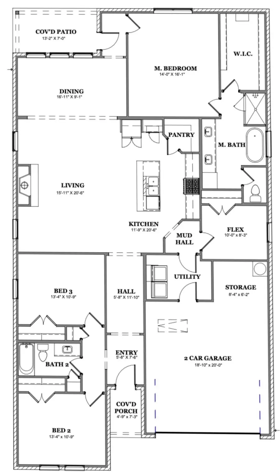 2504 Glasgow Way, Denton, TX 76207 - #3