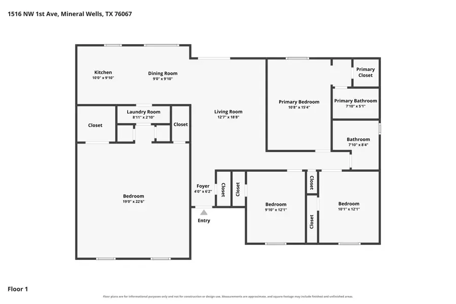 1516 NW 1st Avenue, Mineral Wells, TX 76067 - #2