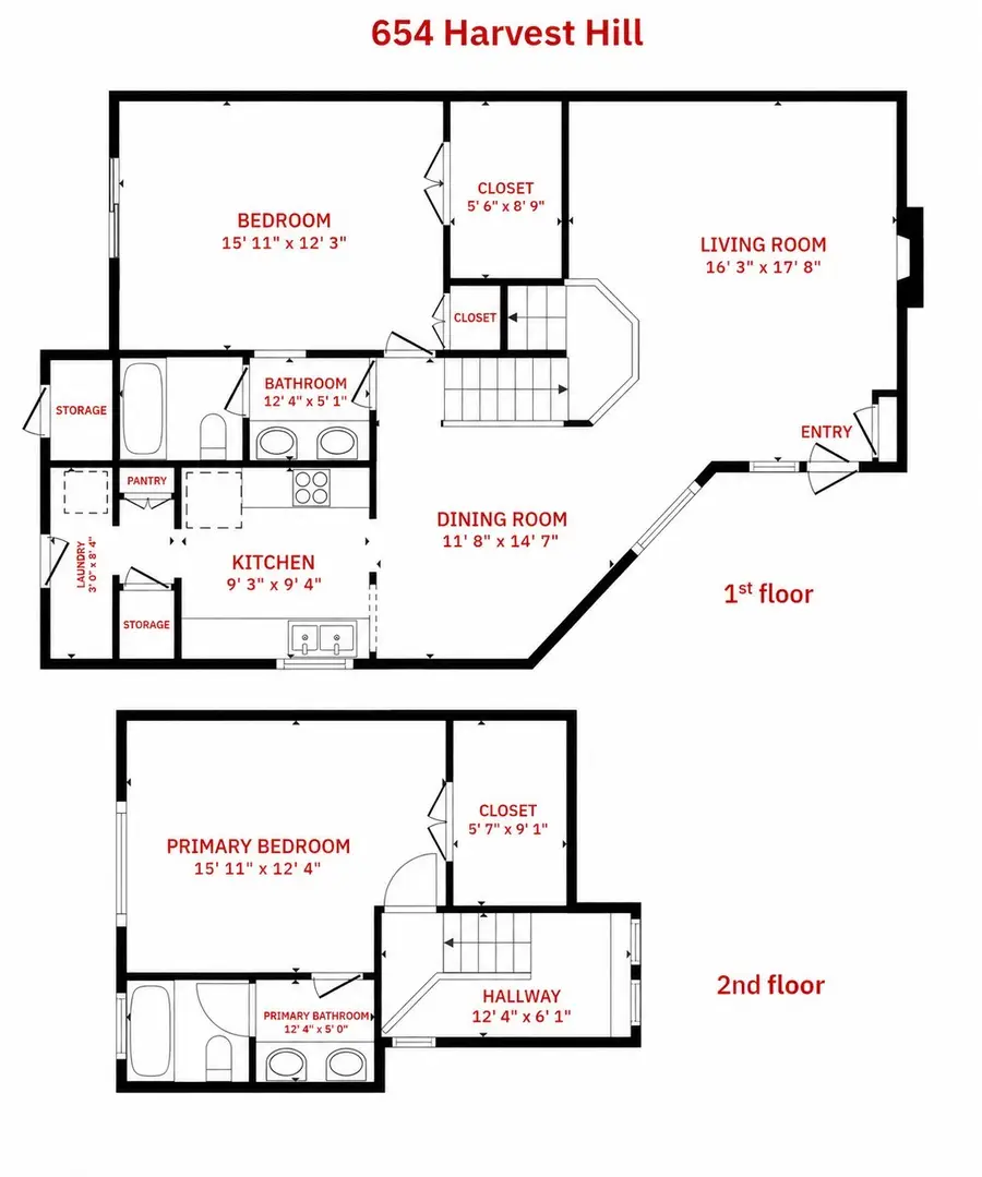 654 Harvest Hill Street, Lewisville, TX 75067 - #3