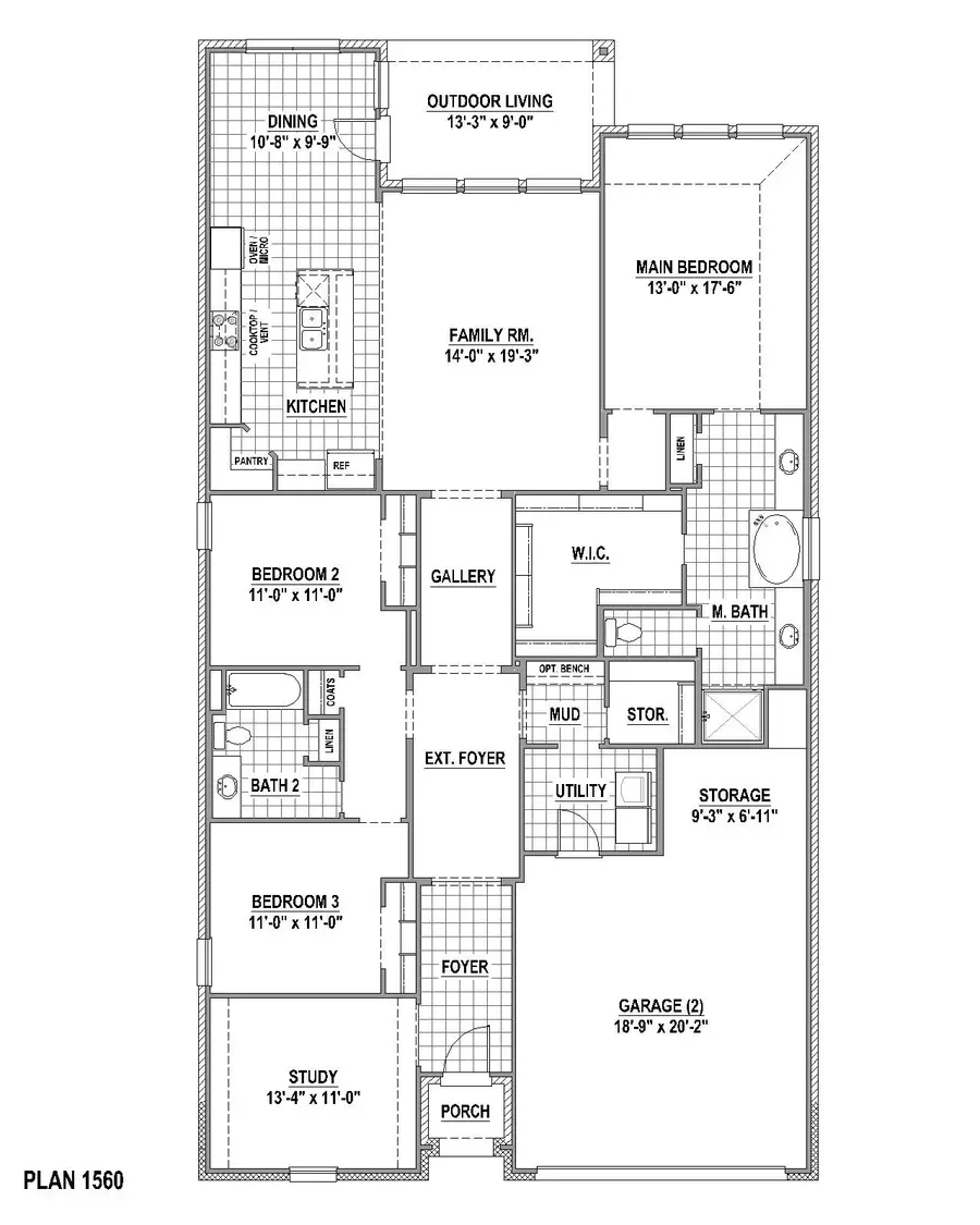 11712 Wildwood Street, Justin, TX 76247 - #2