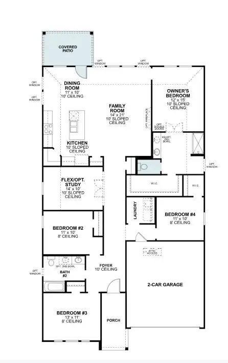 2804 Tamarack Lane, Denton, TX 76226 - #2