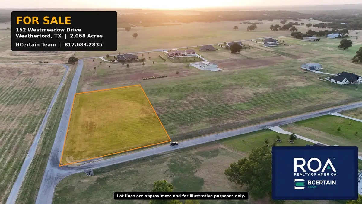 152 Westmeadow Drive, Weatherford, TX 76087 - #1