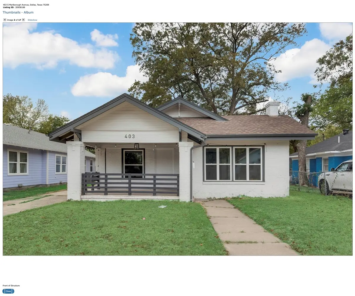 403 S Marlborough Avenue, Dallas, TX 75208 - #1
