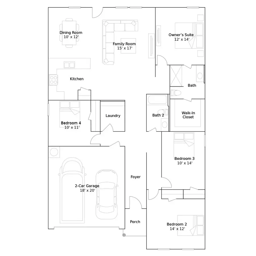 10636 Merseyside Street, Crowley, TX 76036 - #2