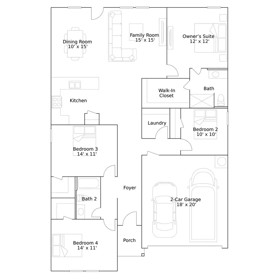 337 Sambal Drive, Fort Worth, TX 76140 - #2