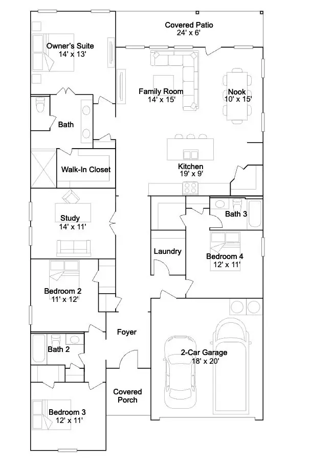 352 Sambal Drive, Fort Worth, TX 76140 - #2