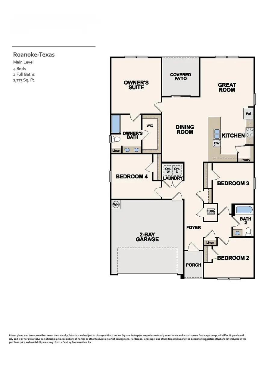 614 Durham Drive, Ellis, TX 75125 - #2