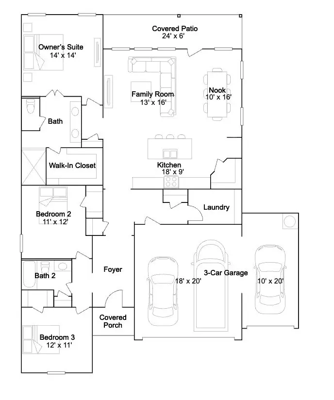 3001 Rodeo Drive, Providence Village, TX 76227 - #3