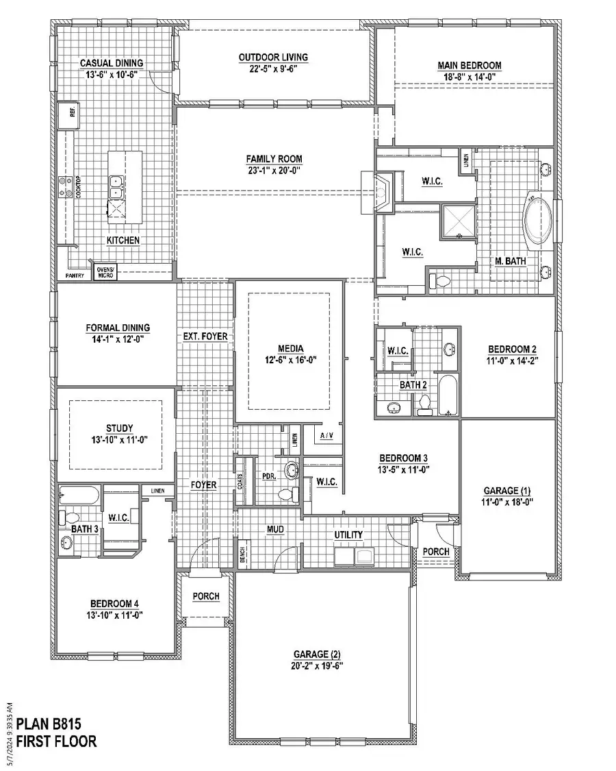 1627 Stoneybrook Lane, Midlothian, TX 76065 - #2