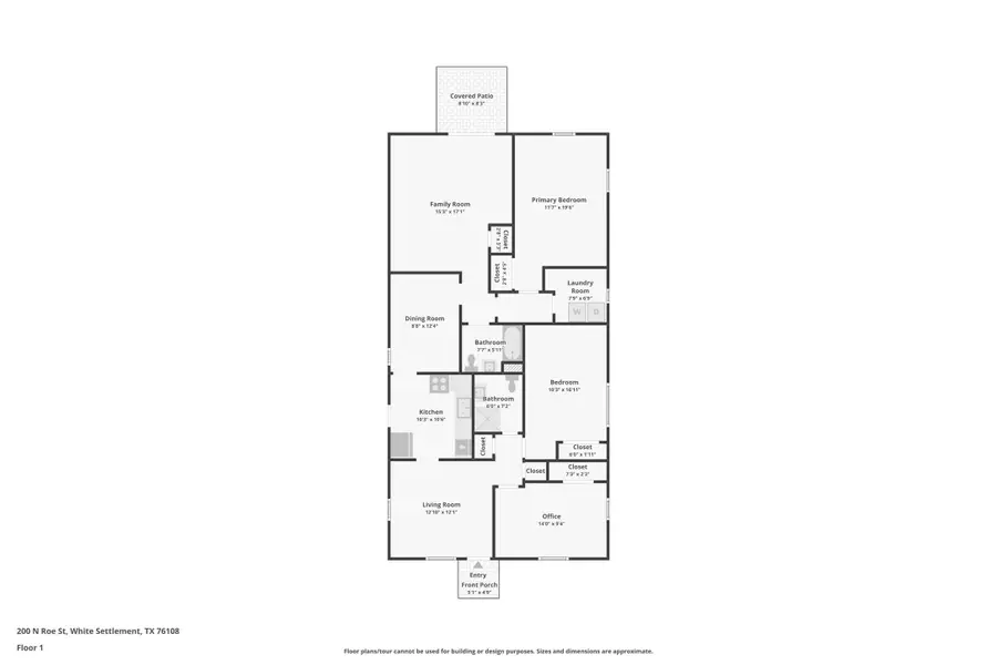 200 N Roe Street, White Settlement, TX 76108 - #3