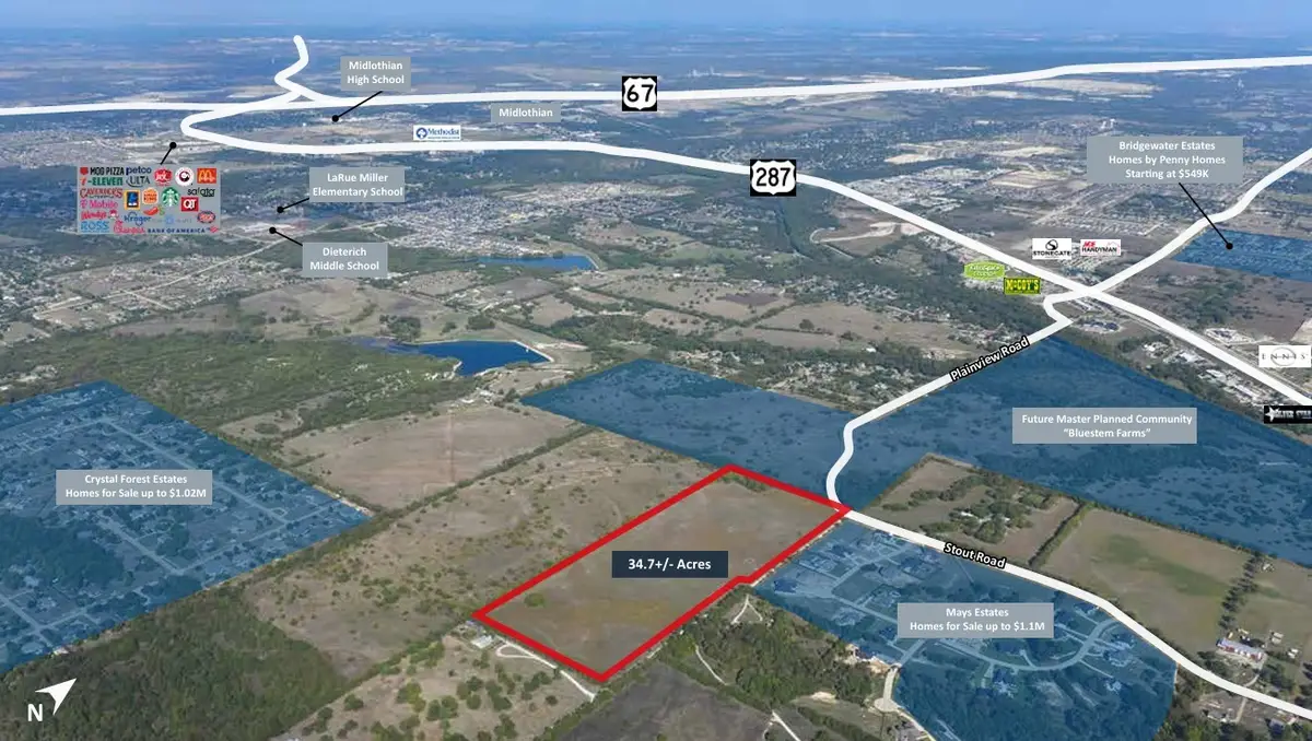 0 Stout Road, Midlothian, TX 76065 - #1