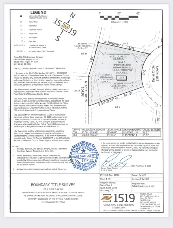 12006 Kenai Circle, Woodway, TX 76712