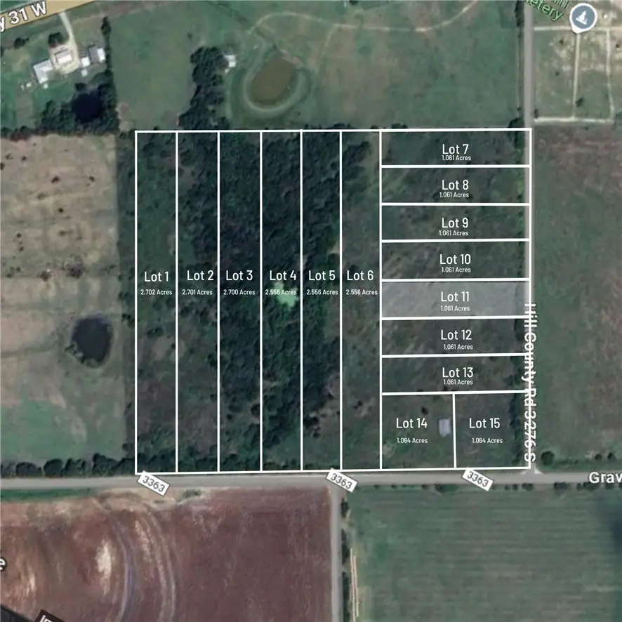 Lot 11 Hcr 3363, Mount Calm, TX 76673 - Image #1