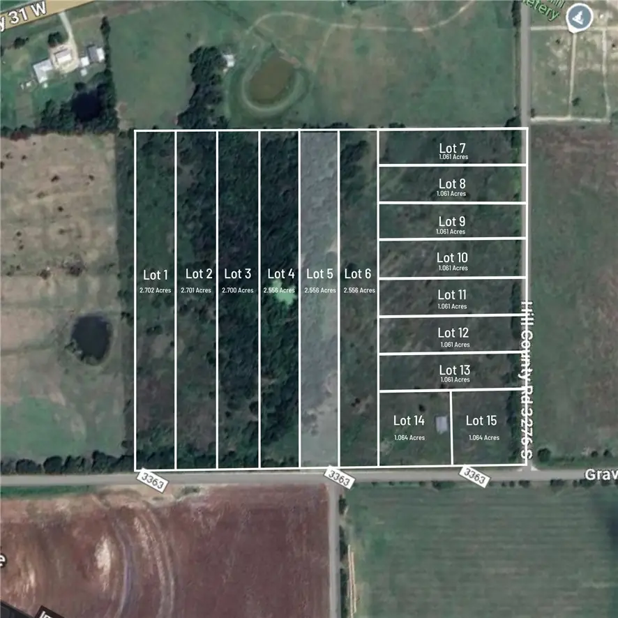 Lot 5 Hcr 3363, Mount Calm, TX 76673 - Image #1