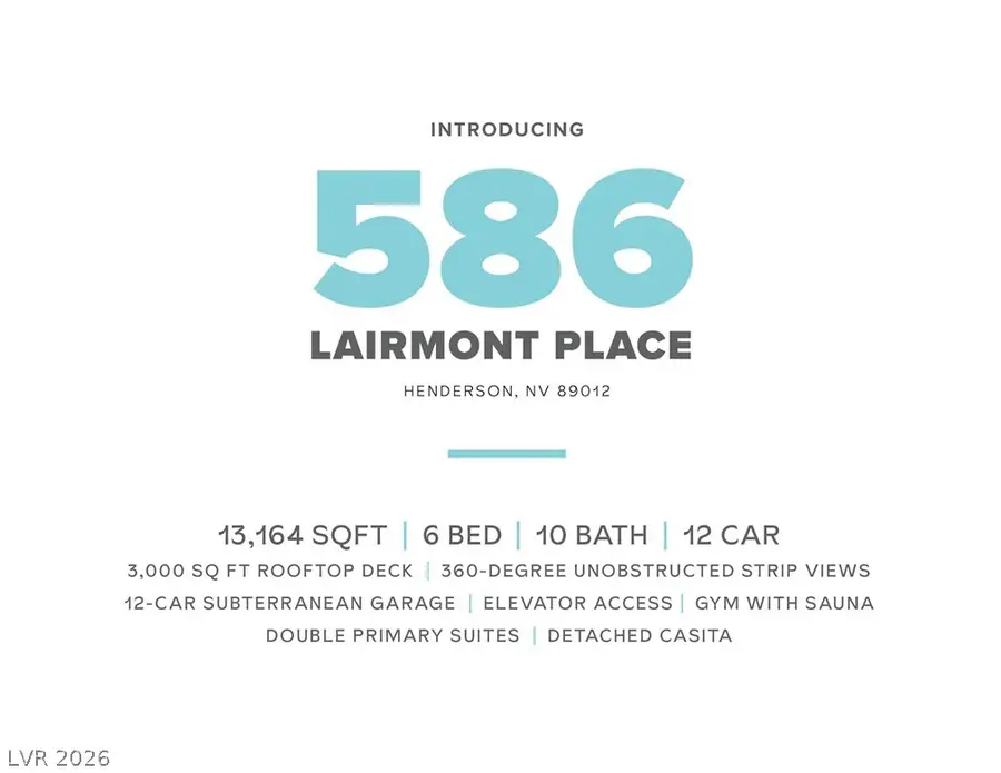 586 Lairmont Place, Henderson, NV 89012 - #2