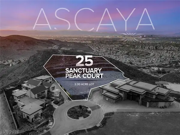 25 Sanctuary Peak Court, Henderson, NV 89012