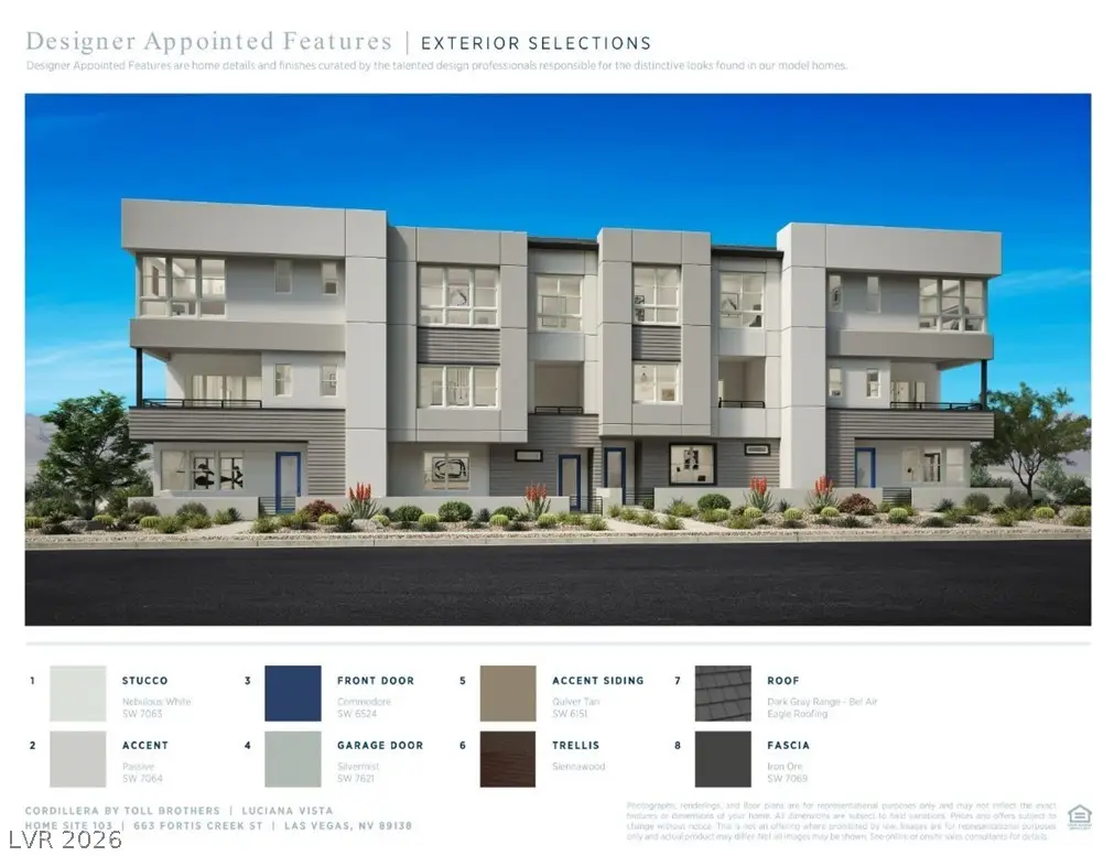 663 Fortis Creek Street, Las Vegas, NV 89138 - #1