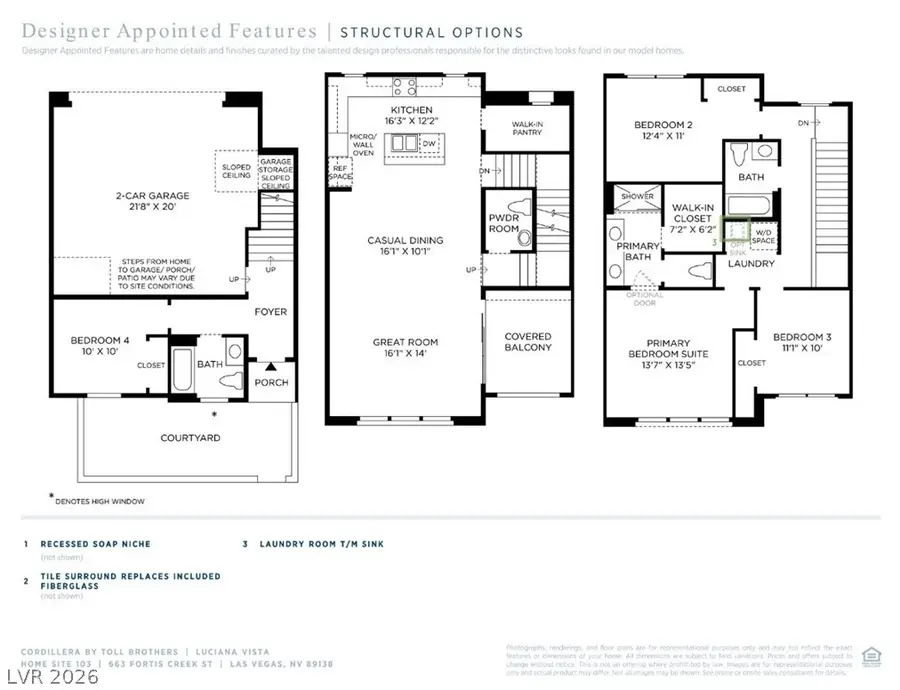 663 Fortis Creek Street, Las Vegas, NV 89138 - #2