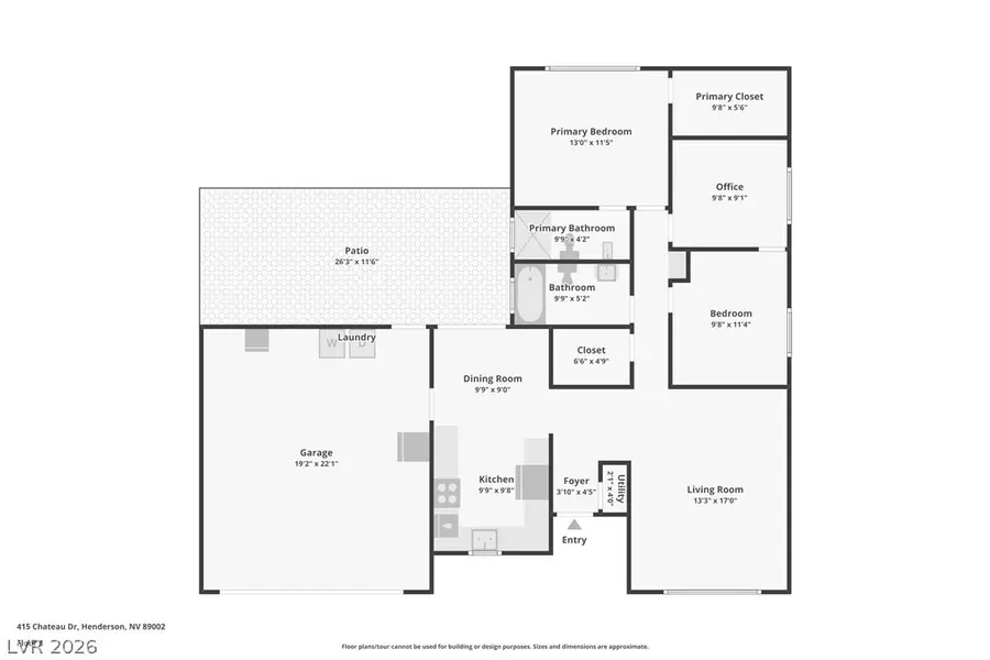 415 Chateau Drive, Henderson, NV 89002 - #3