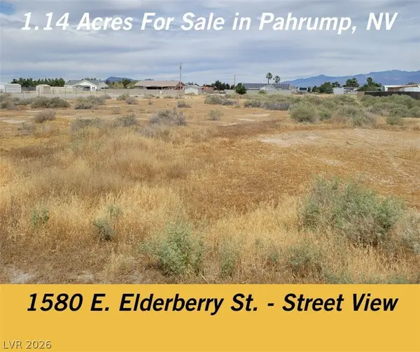 1580 E Elderberry Street, Pahrump, NV 89048