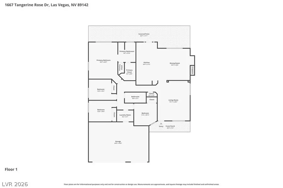 1667 Tangerine Rose Drive, Las Vegas, NV 89142 - #2