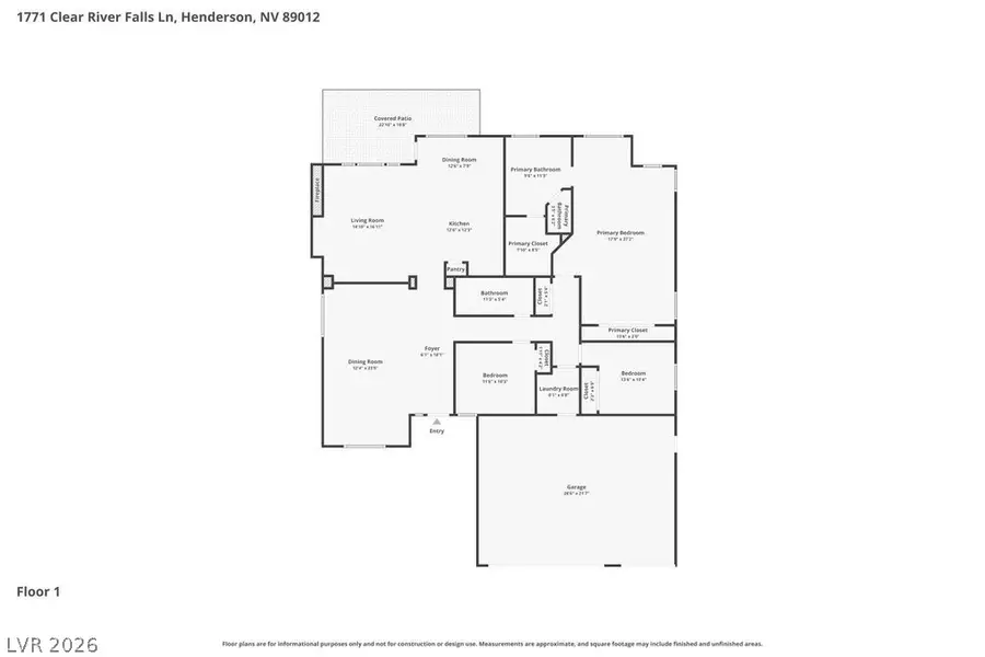 1771 Clear River Falls Lane, Henderson, NV 89012 - #2