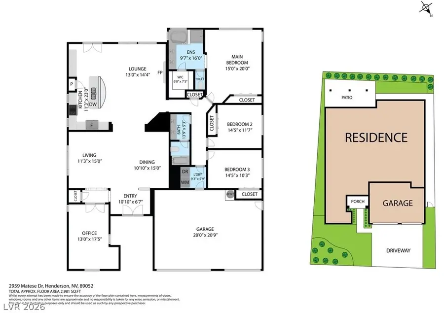 2959 Matese Drive, Henderson, NV 89052 - #2
