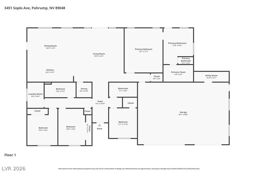 3451 S Soplo Avenue, Pahrump, NV 89048 - #3