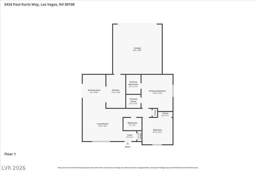 5424 Paul Kurtz Way #106, Las Vegas, NV 89108 - #3